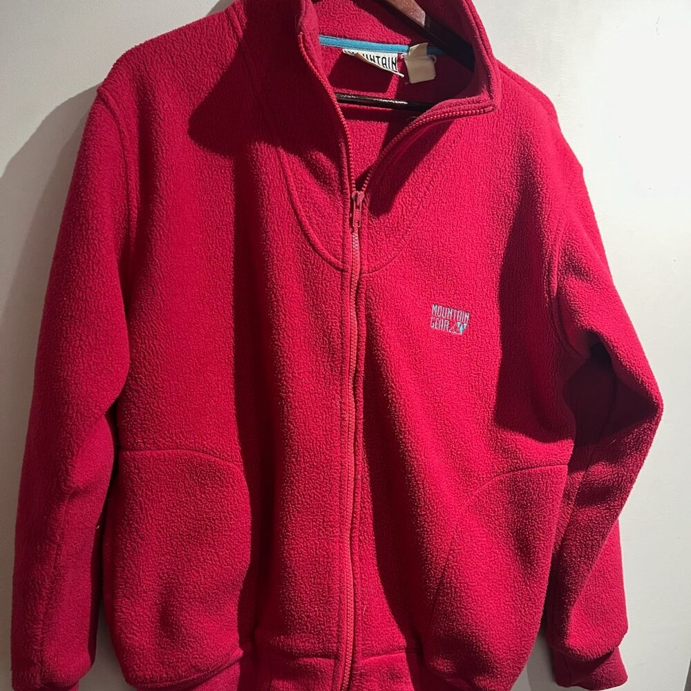 Pink Mountain Gear zip-up sweater 💖